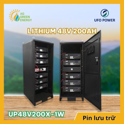 Pin lưu trữ Lithium UFO 48V 200AH UP48V200X-1W